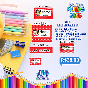 Volta as Aulas Kit 1