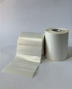 1 Rolo Etiqueta  80 x 25 mm 1 coluna BOPP