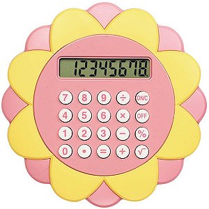 Calculadora de Bolso 8 Dígitos Tris Dopamina Flor - Summit
