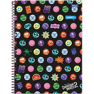 Caderno 1x1 Capa Dura Divertidamente 80 fls. - Foroni