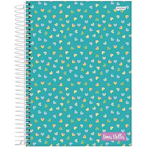 Caderno 10x1 Capa Dura Stella 160 fls. - Jandaia