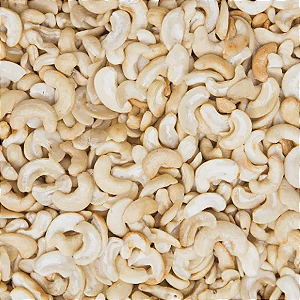 CASTANHA DE CAJU MEIA BANDA CRUA 500GR