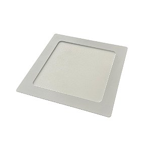 Painel LED Quadrado Embutir 12w 4000k Branco Neutro Ultraluz - 17x17