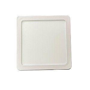Painel LED Quadrado Sobrepor 12w 4000k Branco Neutro Ultraluz - 17x17