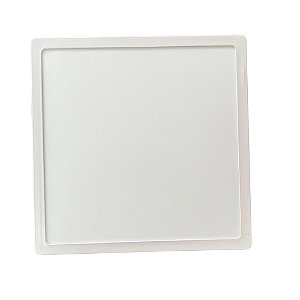Painel LED Quadrado Sobrepor 24w 4000k Branco Neutro Ultraluz - 30x30