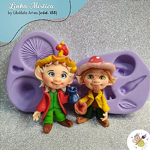 Molde Gnomos coleção Libélula