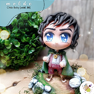 Molde Chibi Baby