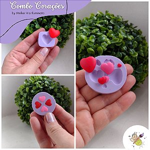 Combo Corações