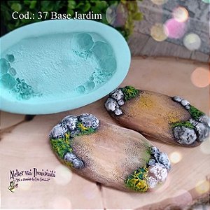 Molde  base jardim