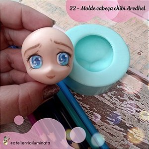 Molde Cabeça  Chibi Arendhel