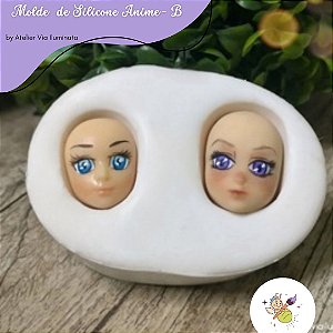 Molde de Silicone Anime B