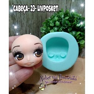 Molde Cabeça Liv Posket