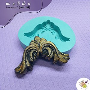 Moldes de Silicones Arabescos cod.  139
