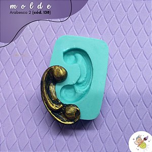 Moldes de Silicones Arabescos cod.  138