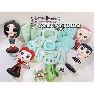 Molde Funko Pop da Jana ( Combo 06 Moldes)
