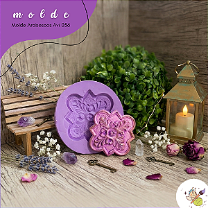 Moldes Arabescos para biscuit, sabonetes, resinas, polymer clay