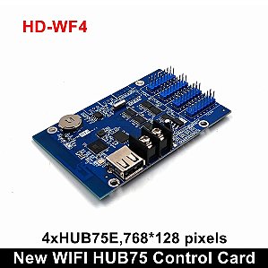 Controladora Para Painel LED HD-WF4 4*HUB75E Com Wifi Onboard K2921