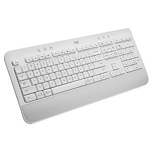 Teclado sem Fio Bluetooth US Signature K650 Branco - Logitech