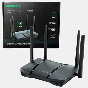 Roteador WI-FI 6 RX 3000  Intelbras