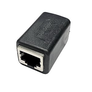 Emenda RJ-45  Cat5e/Cat6  - Metalica