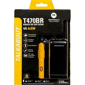 Radio Walkie Talkie Talkabout T470BR - IPX 4/26CANAIS