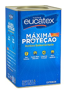 Tinta Emborrachada Eucatex Antimofo Maresia Máxima Proteção 18L