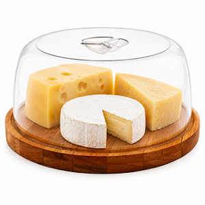 Queijeira Porta Queijo Com Tampa Em Acrílico Essence