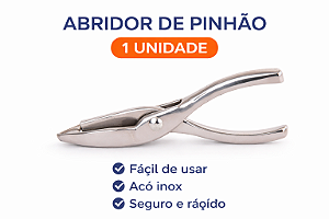 Abridor Descascador de Pinhão Modelo Tesoura Utily
