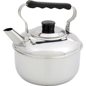Chaleira Tradicional Aço Inox 3 Litros Domama Prime