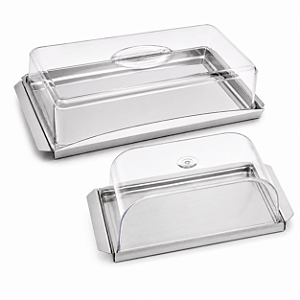 Kit Porta Frios e Manteigueira Inox Essence