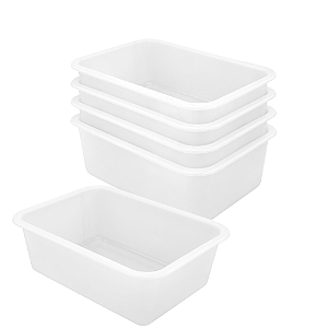 Kit 5 Bandejas 5 Litros para Restaurante – Plástica Profissional Cozinha Industrial