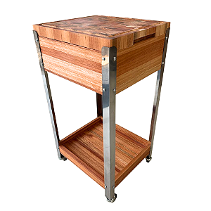 Carrinho Gourmet Churrasco com Tampo Removível Kort