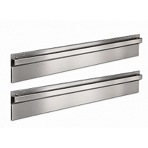Kit 2 Porta Comanda Inox 90cm Organizador de Pedidos Restaurante Prime