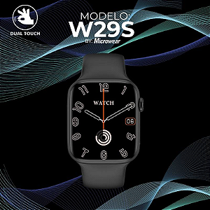 W29s - Série 9, Com Função 2 Gestos, 47mm, Preto