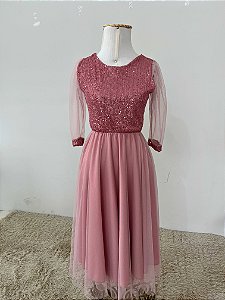 Vestido Ele Vive - Rose