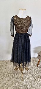 Vestido Nova Aliança - Preto