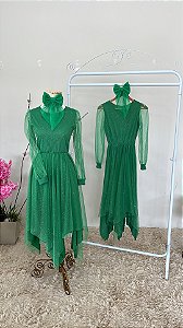 Vestido Nova Aliança - Verde Esmeralda