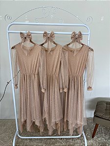 Vestido Nova Aliança - Nude
