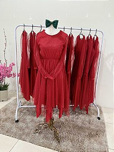 Vestido Nova Aliança - Marsala