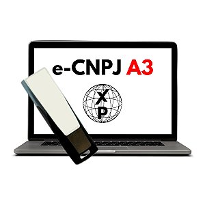 Certificado Digital e-CNPJ A3 com Token com 36 Meses de Validade