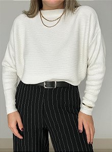 Blusa tricô Modal