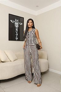 Conjunto Marjorie Listrado