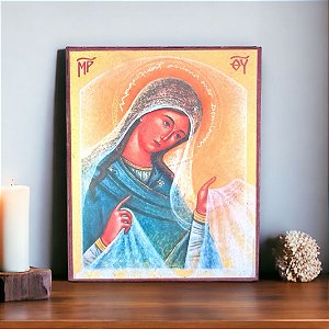 Ícone Virgem Maria Toda Pequena