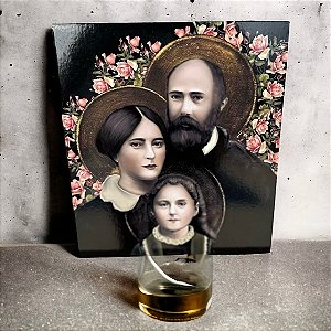 Ícone Santa Teresinha e Família (São Luís e Santa Zélia)