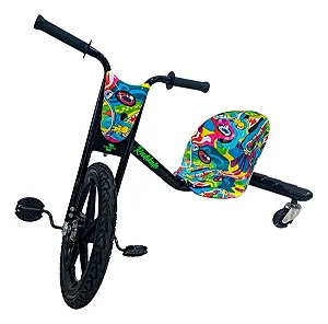 Triciclo Infantil Rodinhas Com Led Bicicleta Carrinho Drift