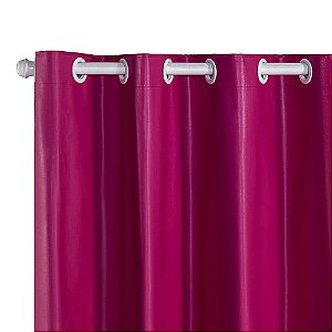 Cortina Blackout PVC corta 100 % a luz 2,80 m x 2,30 m Pink