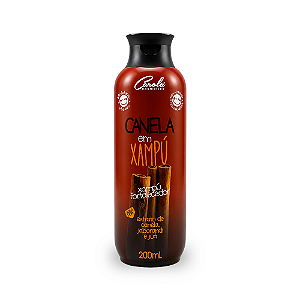 Canela em Xampú (Limpeza e Força 200ml)