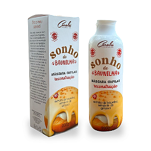 Máscara Capilar Reconstrução Sonho de Baunilha 200ml