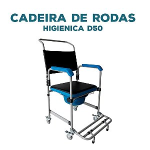 CADEIRA DE RODAS  HIGIENICA D50
