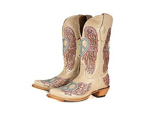 Bota Feminina Goyazes Waco Off White - Waco Of White - Couro BF 246805-CC_01